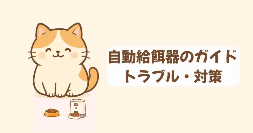自動給餌器のトラブル・対策カテゴリートップ
