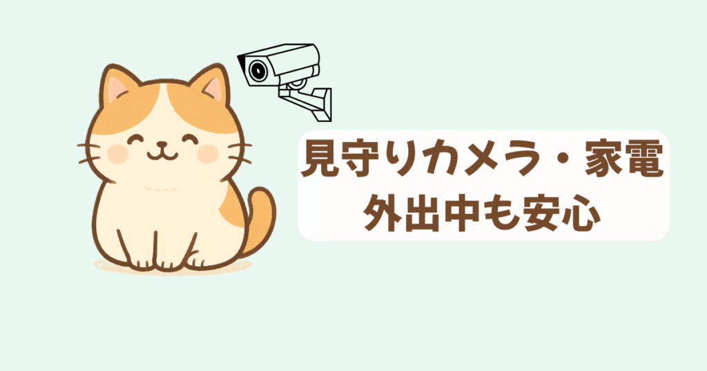 見守りカメラ・家電カテゴリー